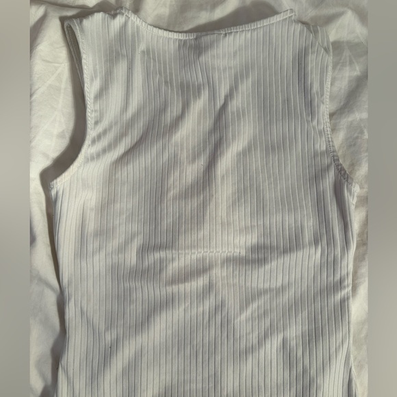 H&M women’s bodysuit (PAIR of 2) black and white - Picture 14 of 14